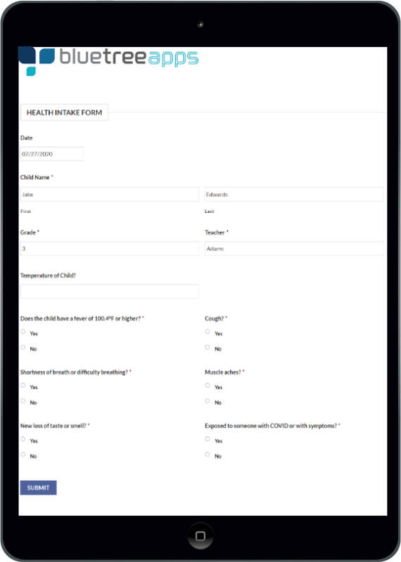 Health Survey and Forms