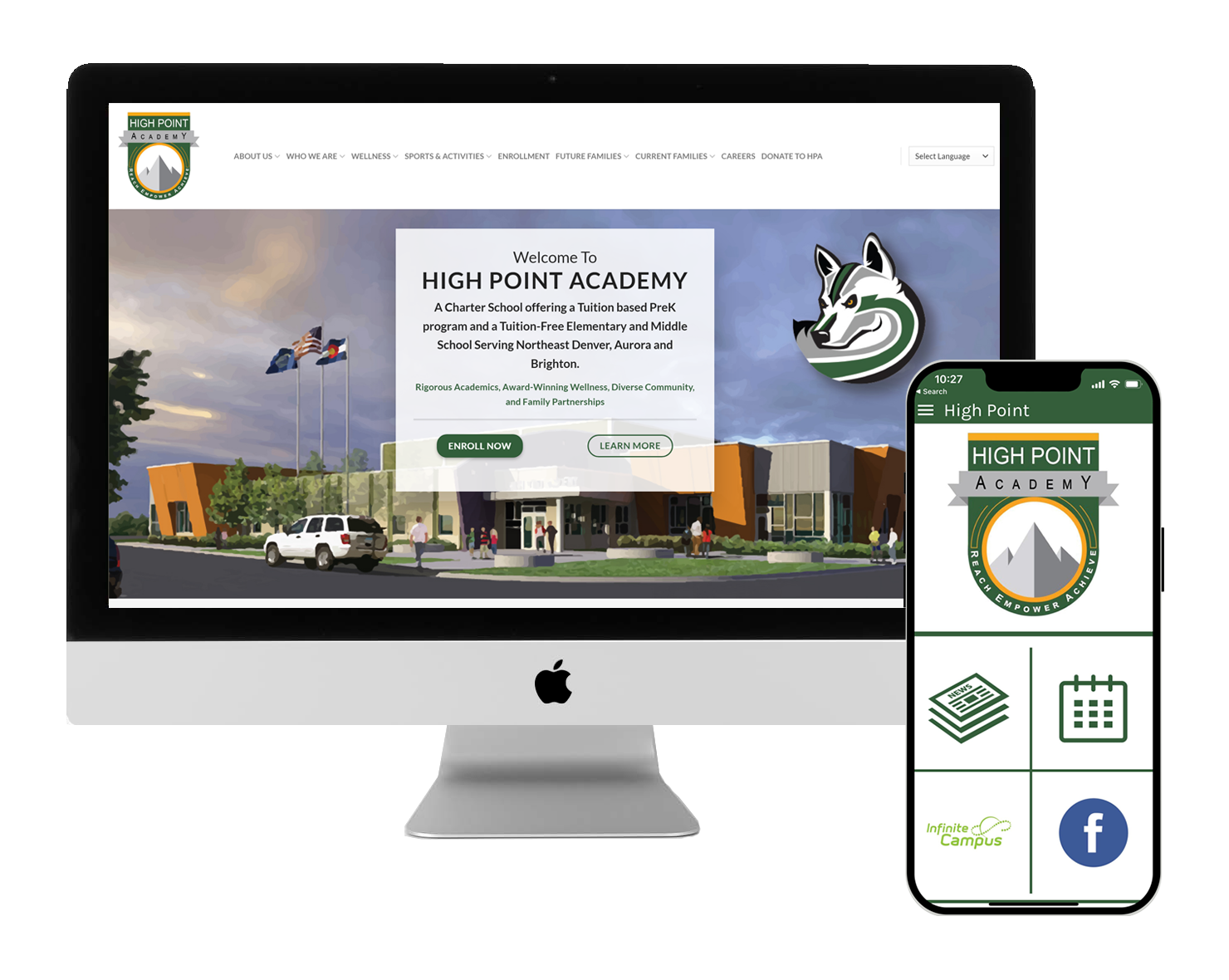 High Point Academy Launches Updated Website and School New App